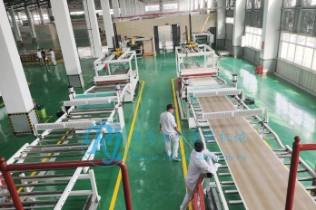 PVC石塑地板生产线